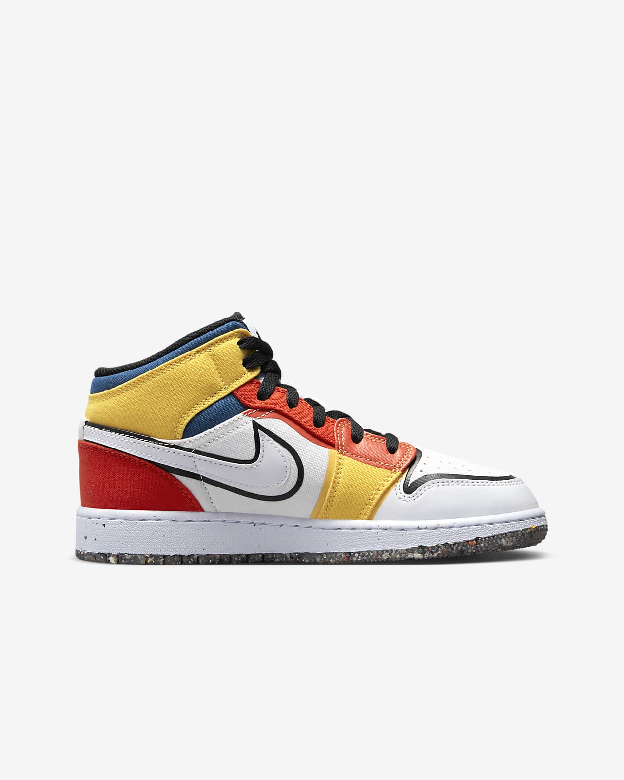 Air Jordan 1 Mid SE (GS) 大童运动童鞋-NIKE 中文官方网站