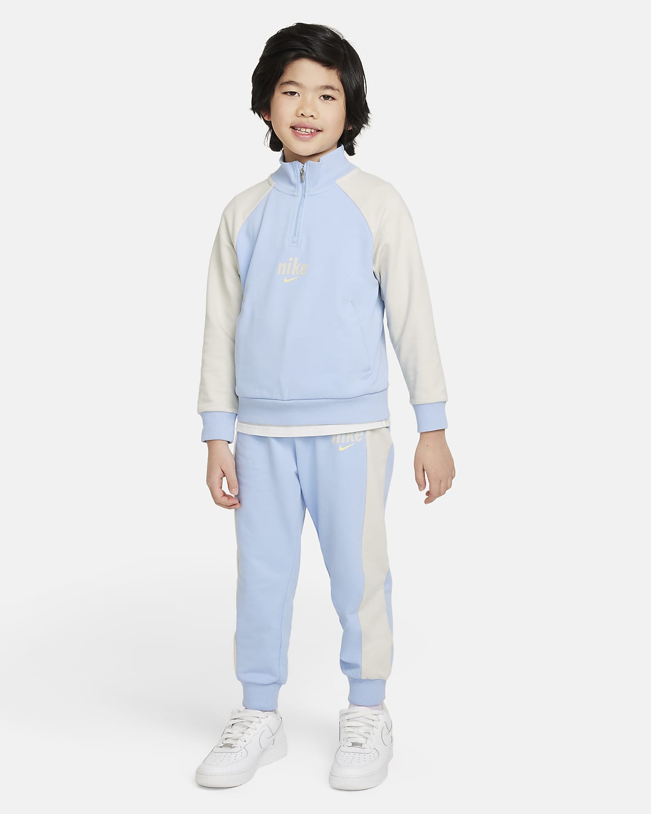 Nike E1D1 幼童上衣和长裤套装
