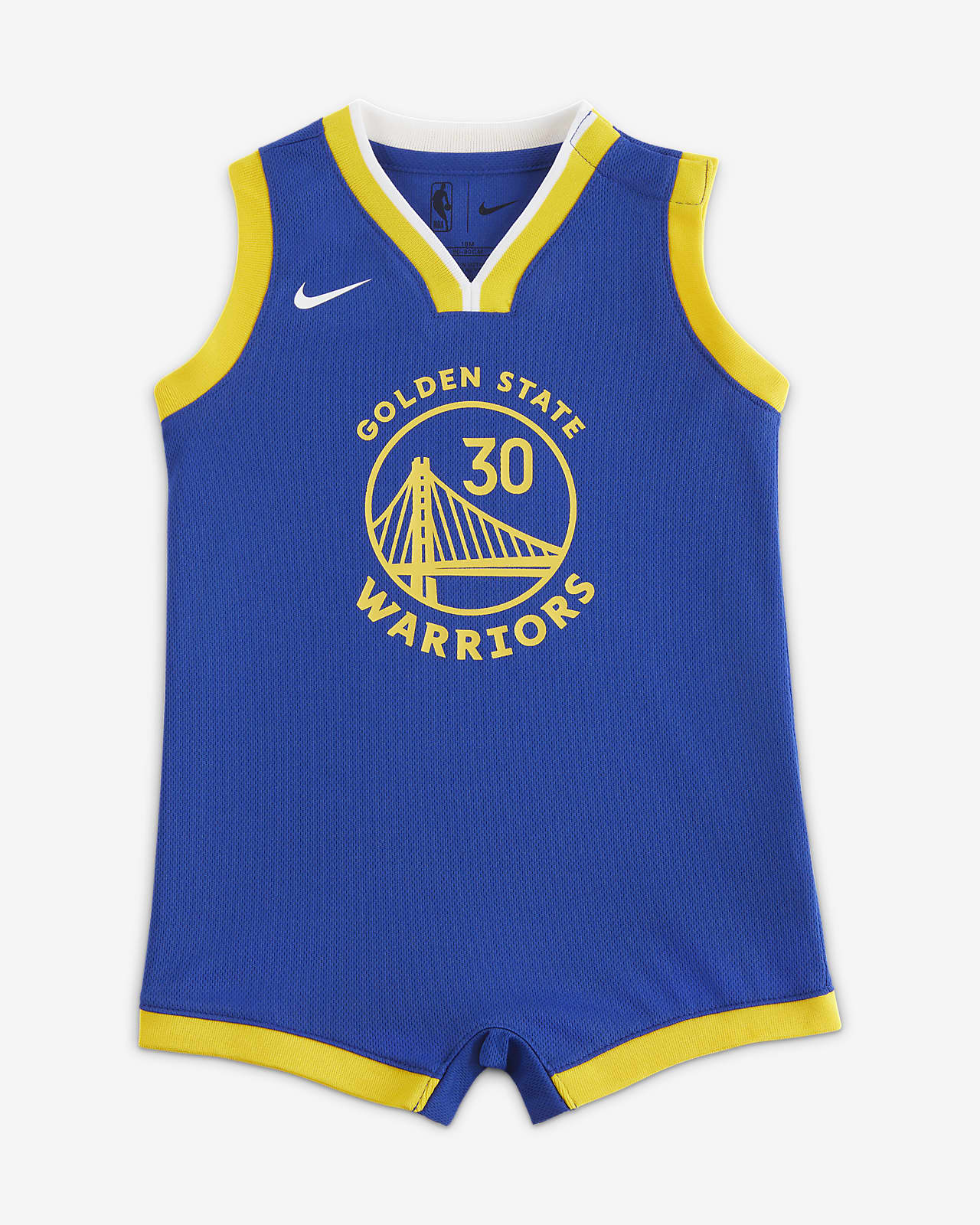 金州勇士队 (Stephen Curry) Nike NBA 婴童连体衣