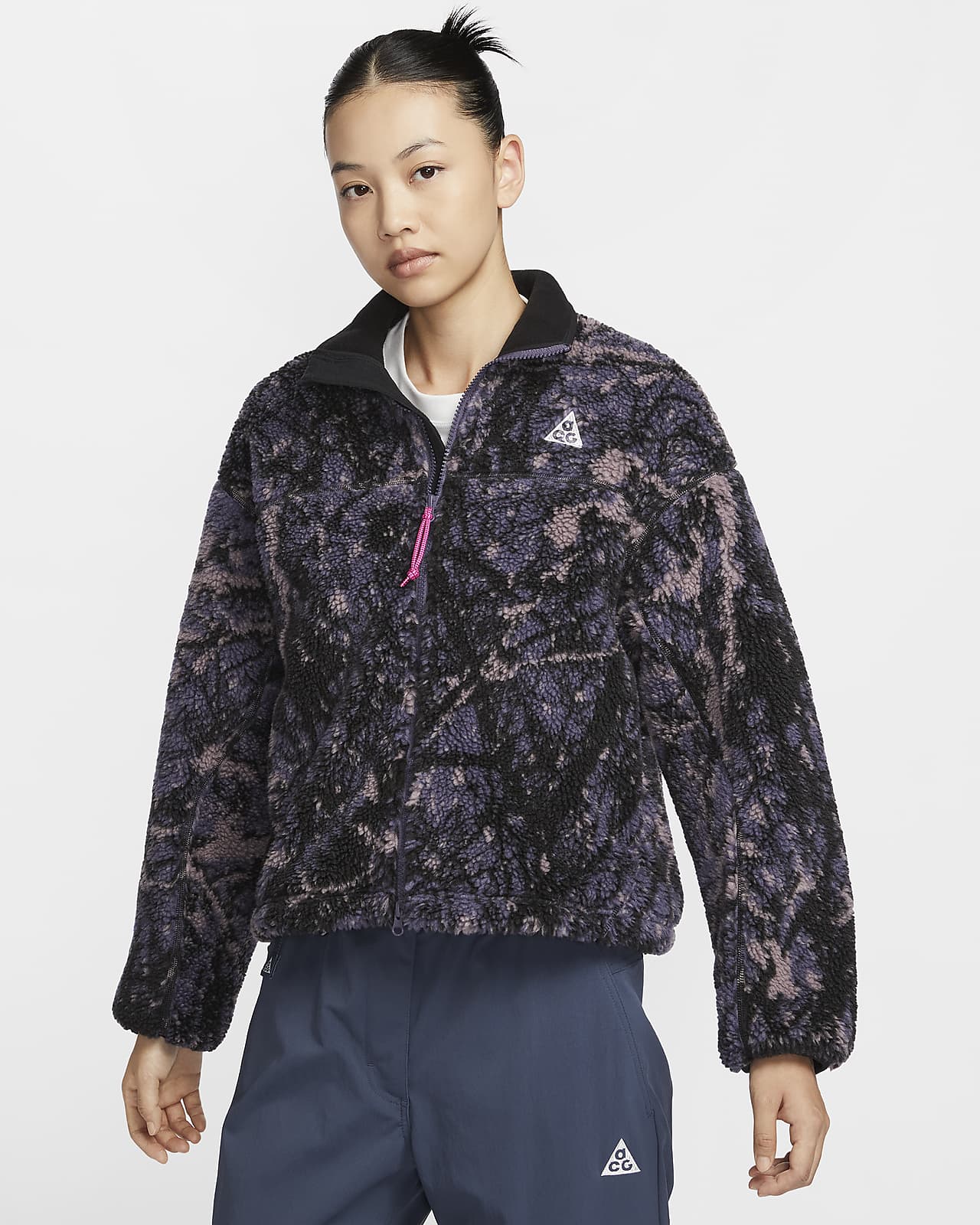 Nike ACG "Canwell Glacier" Therma-FIT ADV 女子全长拉链开襟仿羊羔绒夹克