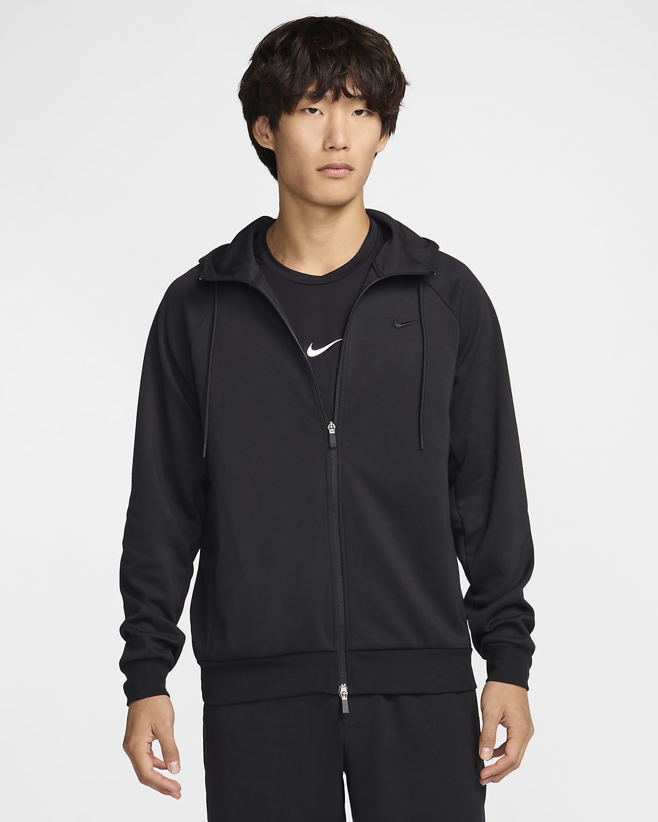 Nike Primary Fleece Dri-FIT 男子透气速干全长拉链开襟百搭运动连帽衫防晒衣