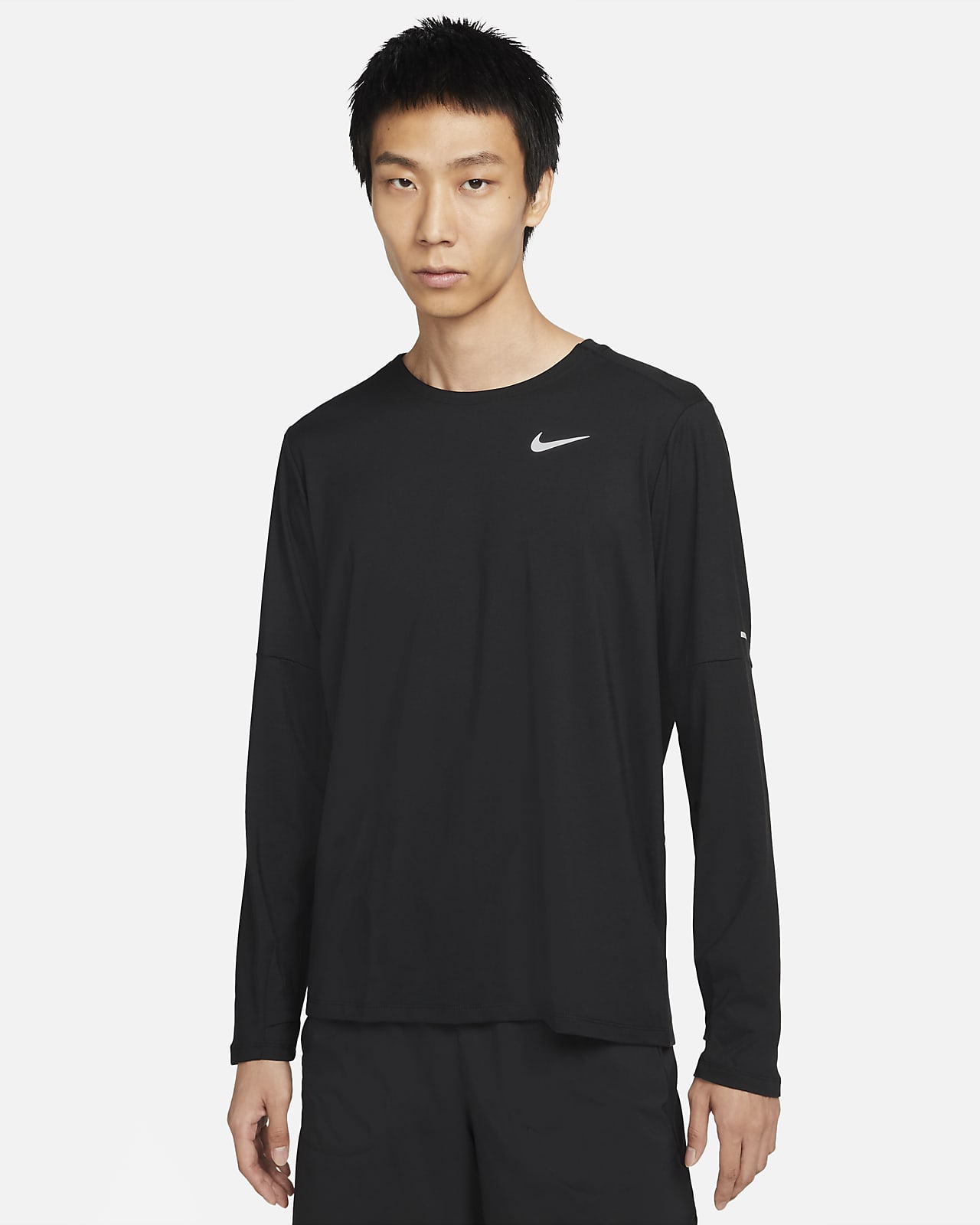 Nike Dri-FIT Element 男子防晒速干跑步圆领上衣
