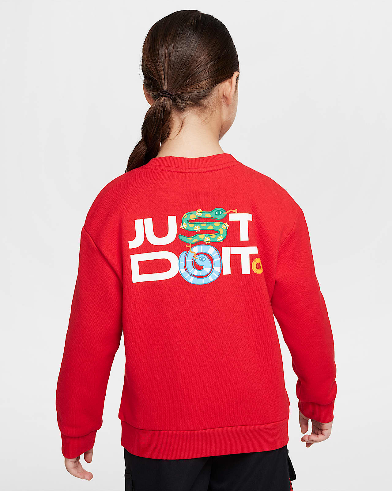 Nike Sportswear 耐克灵蛇迎新系列 Club Fleece 幼童针织圆领上衣