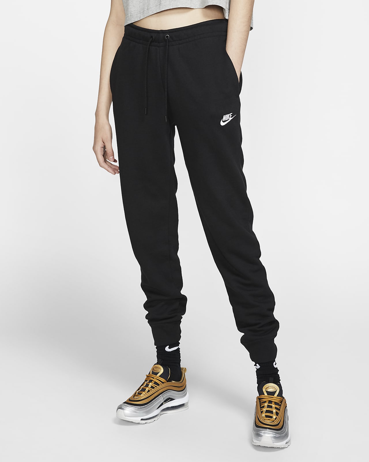 Nike Sportswear Essential 女子薄绒长裤