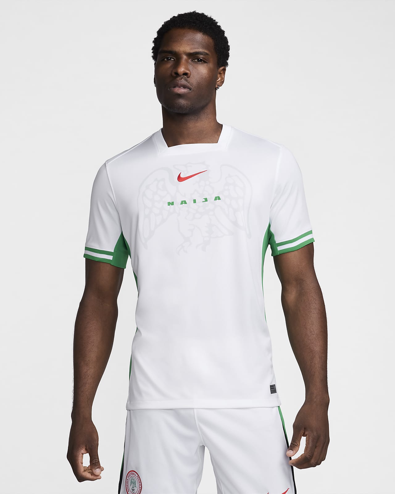 2024 赛季尼日利亚队主场球迷版 Nike Dri-FIT 男子速干足球球衣