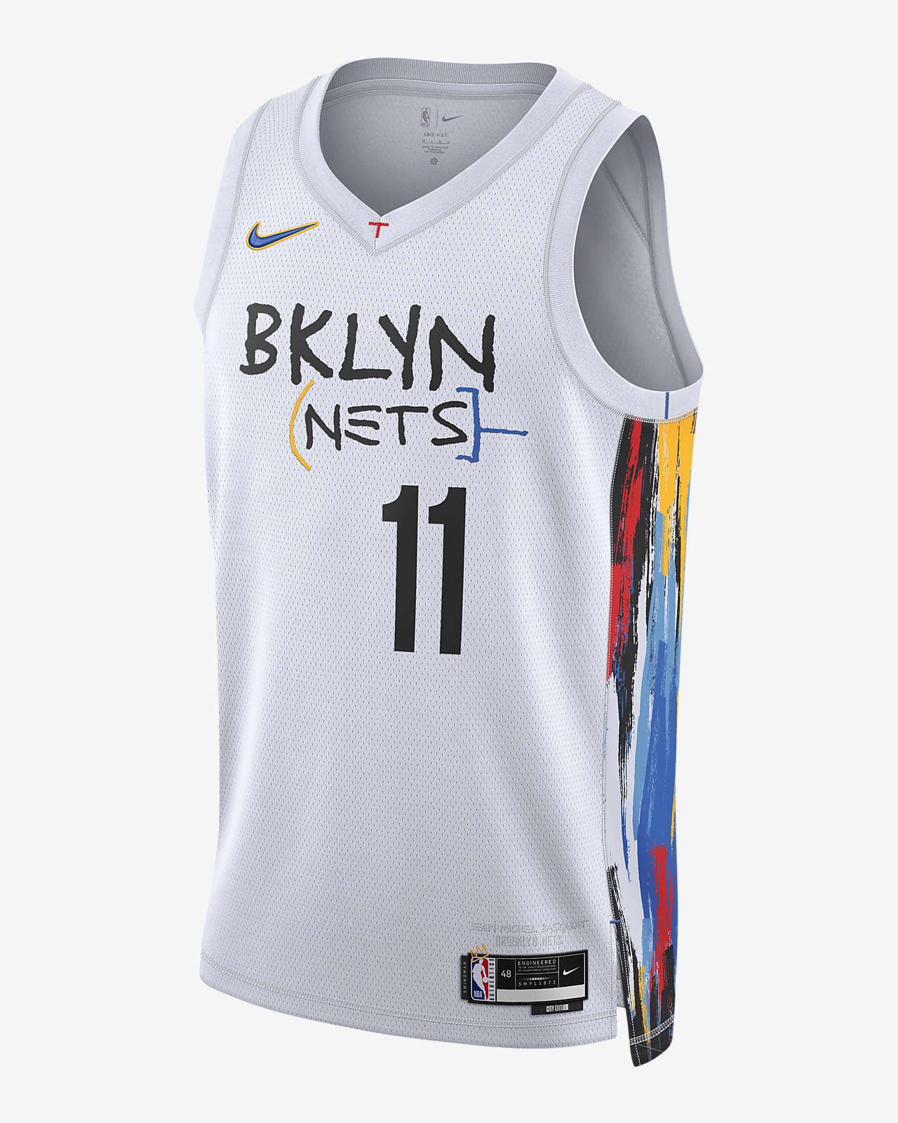布鲁克林篮网队 (Kyrie Irving) City Edition Nike Dri-FIT NBA Swingman Jersey 男子球衣