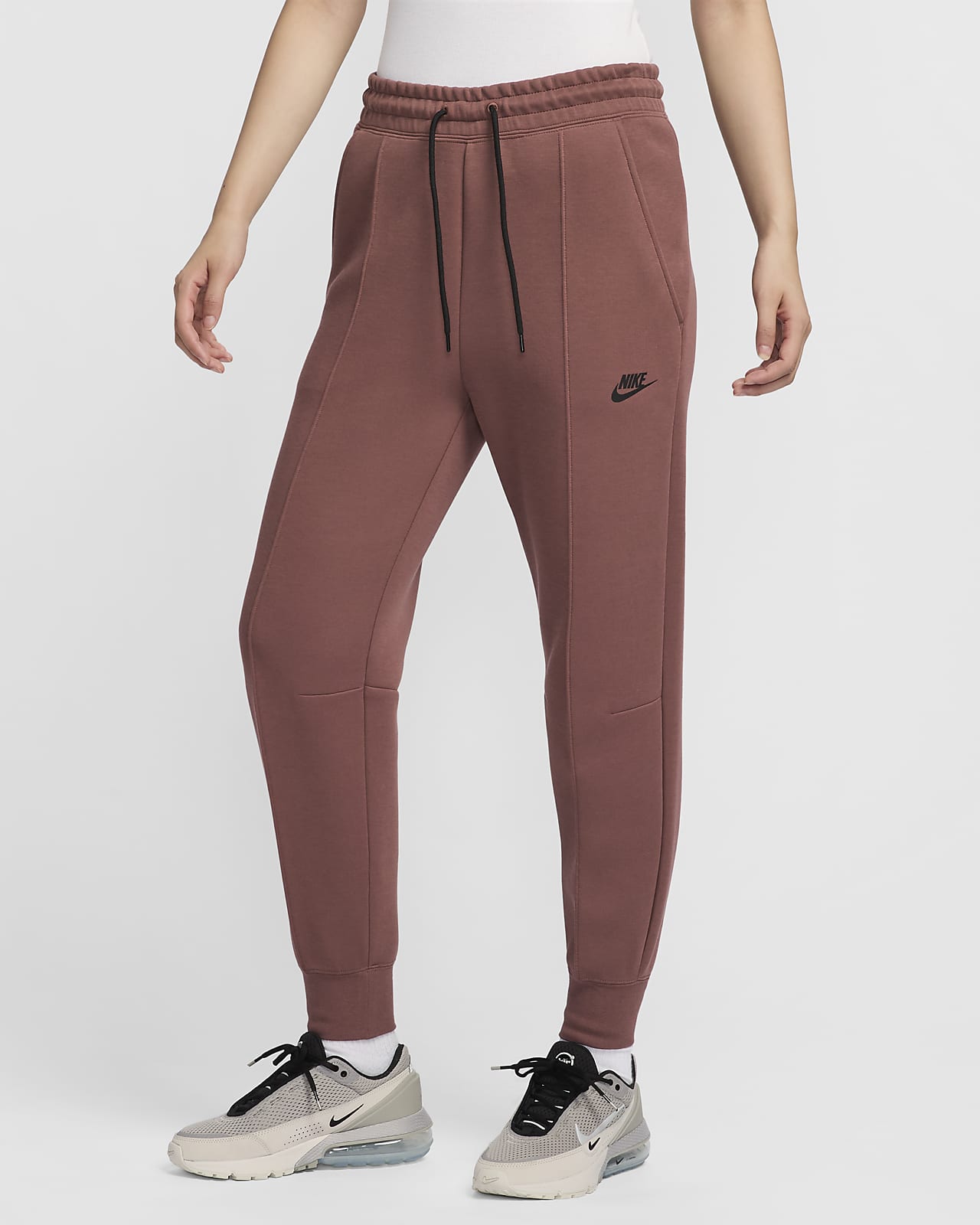 Nike Sportswear Tech Fleece 女子中腰长裤束脚裤