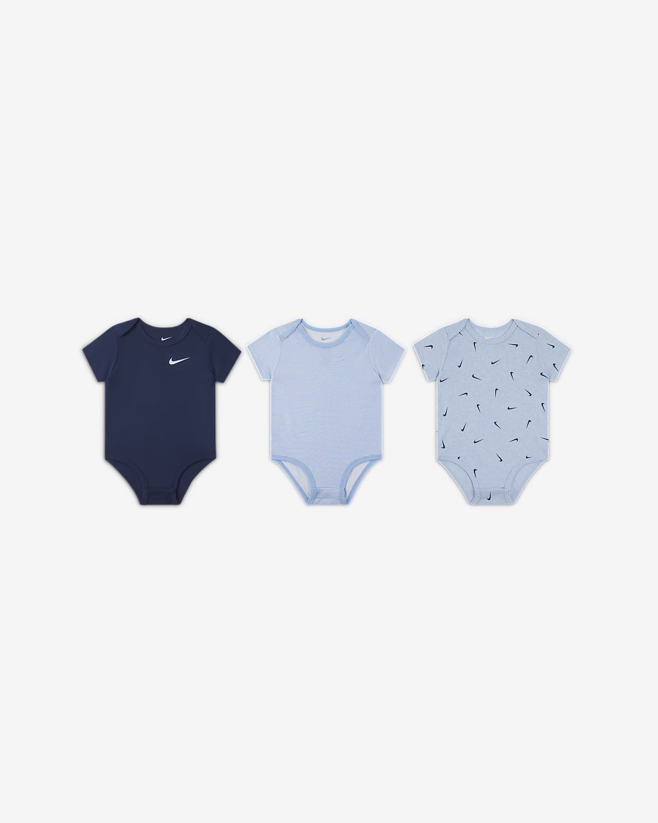 Nike Baby Essentials 婴童连体衣（3 件）