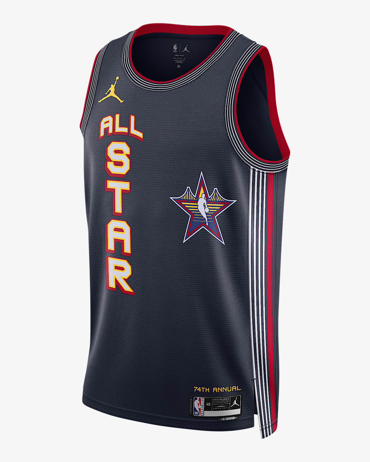 2025 AllStar Weekend (Team 2) Jordan DriFIT NBA Swingman Jersey 全明星男子 Curry All Star 2025 Jersey