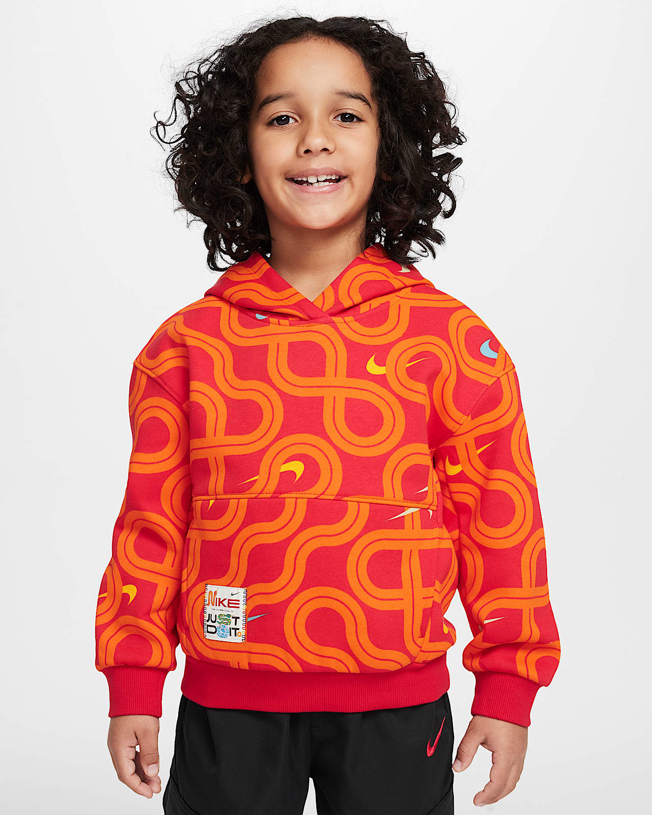 Nike Sportswear 耐克灵蛇迎新系列 Club Fleece 幼童加绒连帽衫