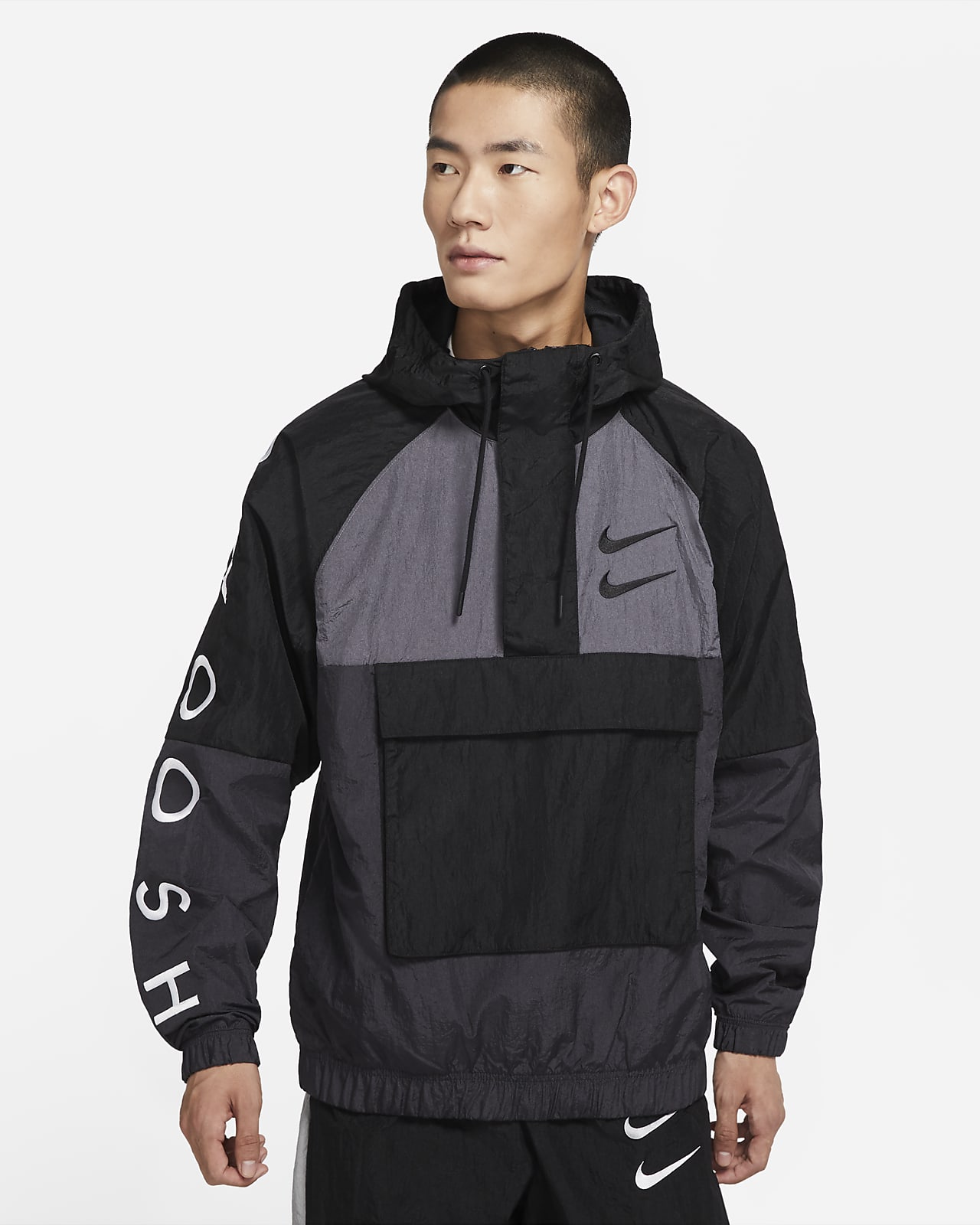 Nike Sportswear Swoosh 男子梭织上衣