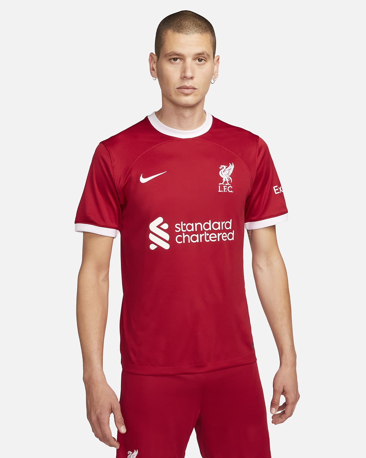 2023/24 赛季利物浦主场球迷版 Nike Dri-FIT 男子足球球衣