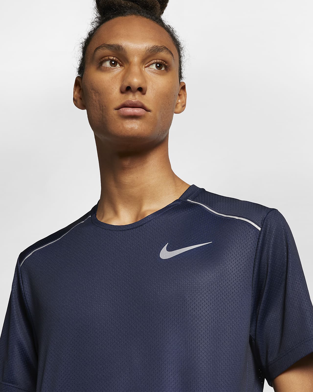 Nike Dri-FIT Miler 男子短袖印花跑步上衣