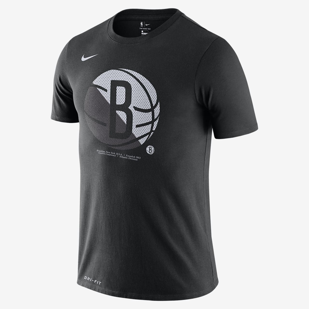 布鲁克林篮网队 Nike Dri-FIT NBA 男子T恤