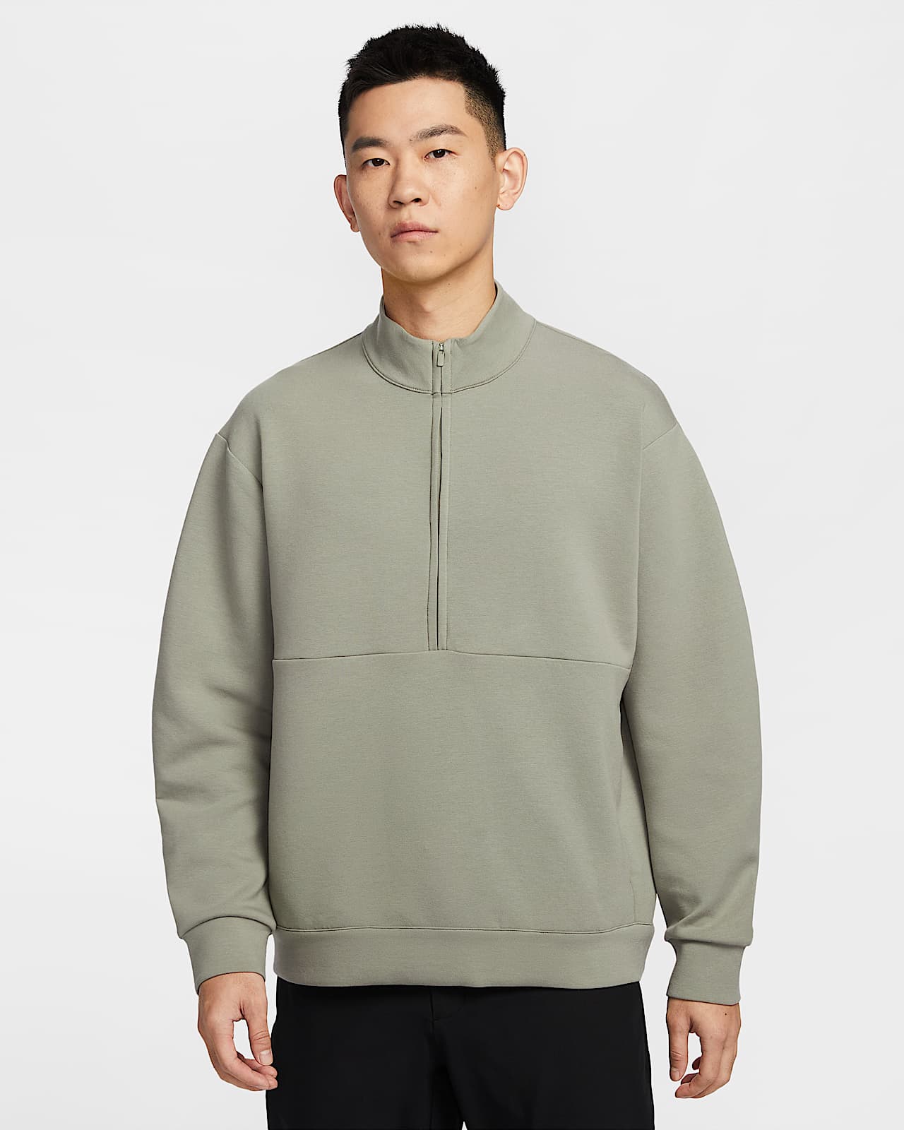 Nike 24.7 ImpossiblySoft Dri-FIT 男子速干半长拉链开襟上衣
