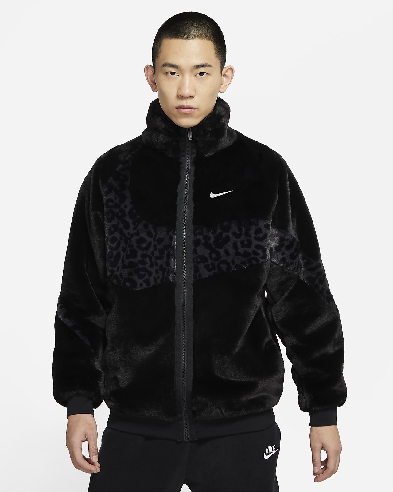 Nike Sportswear Swoosh 男子全长拉链开襟夹克