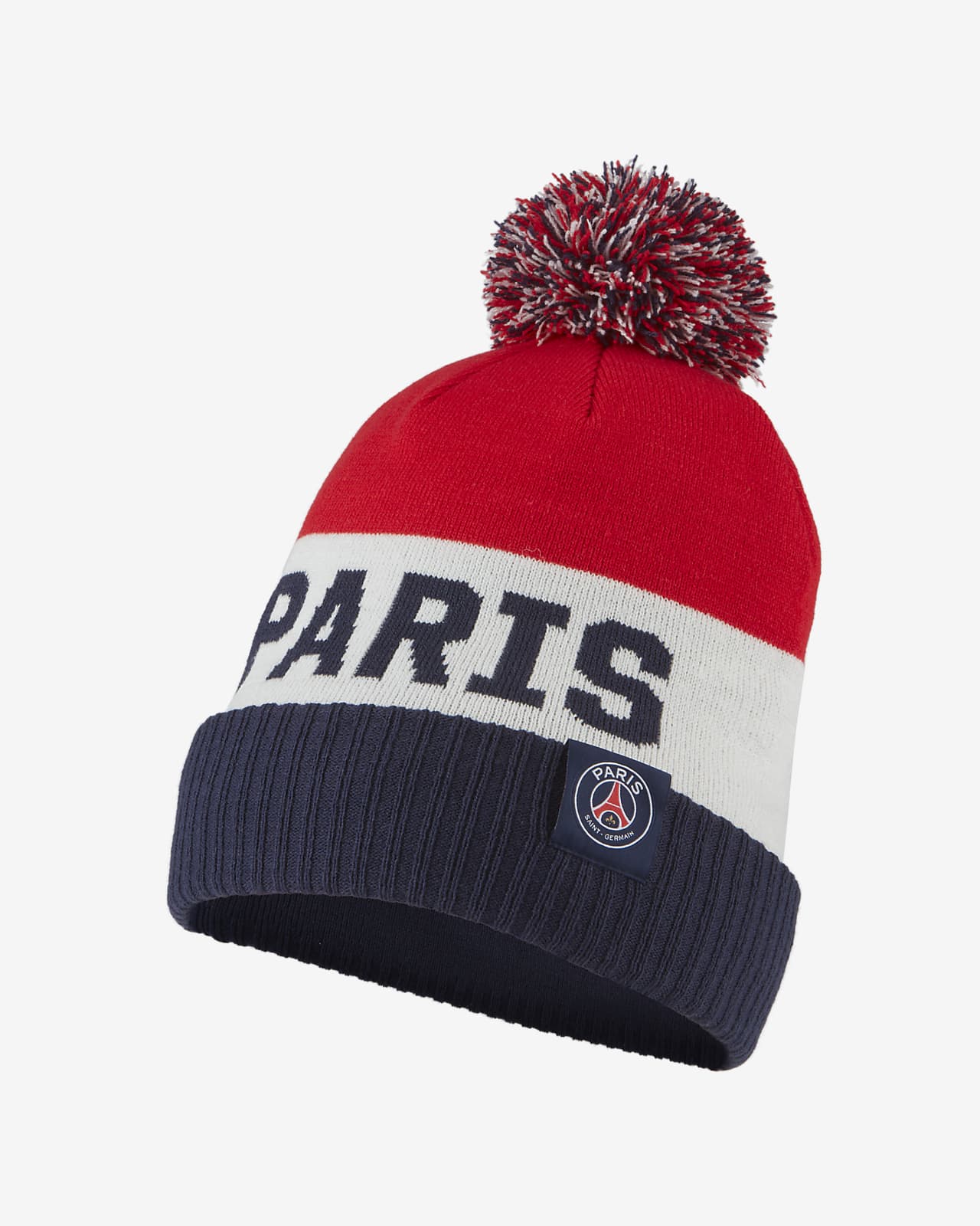 巴黎圣日耳曼 Pom 针织帽