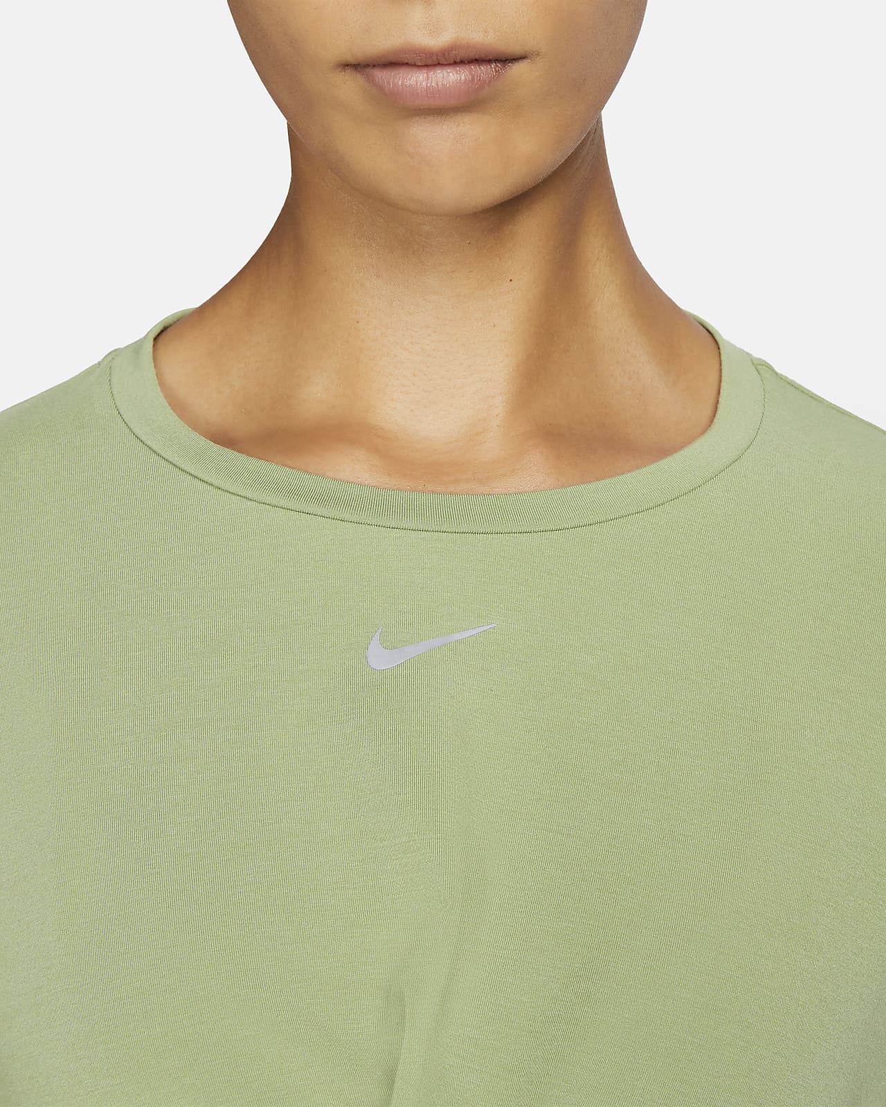 Nike Dri-FIT One Luxe 女子速干扭结式短袖上衣-NIKE 中文官方网站