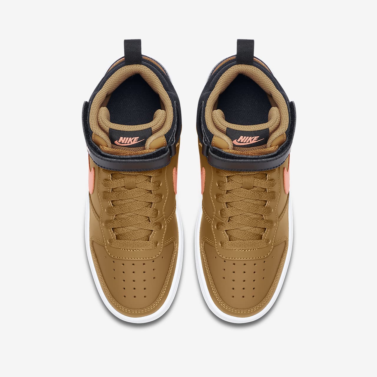 nike court borough mid 2 (gs) 大童运动童鞋