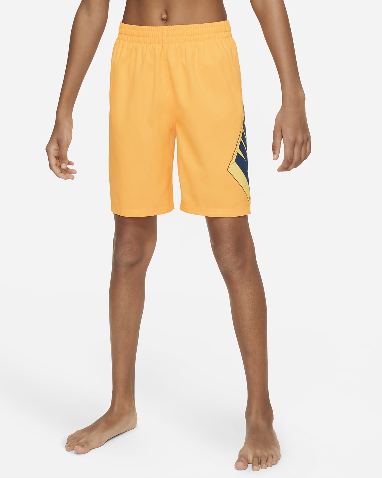 Nike Swim 3-D 大童（男孩）沙滩短裤