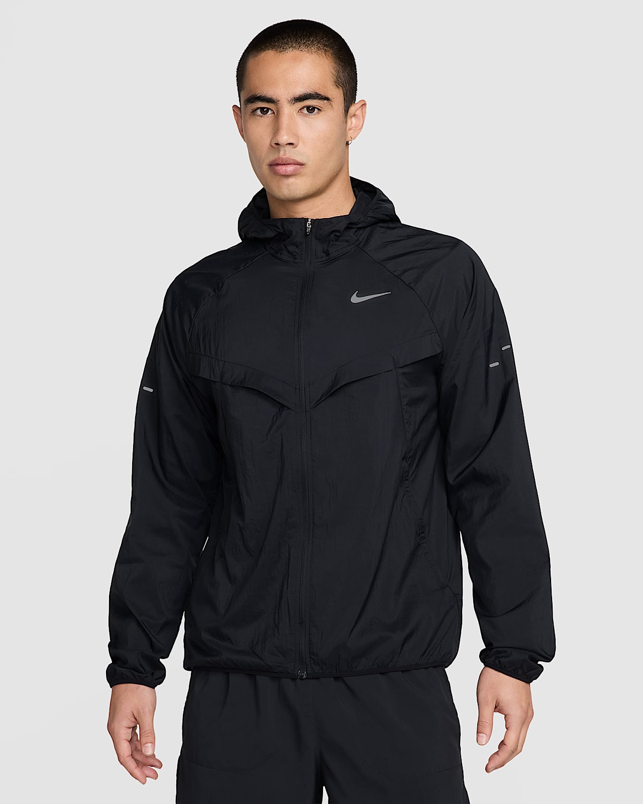 Nike Stride Repel 男子拒水跑步夹克防晒衣皮肤衣