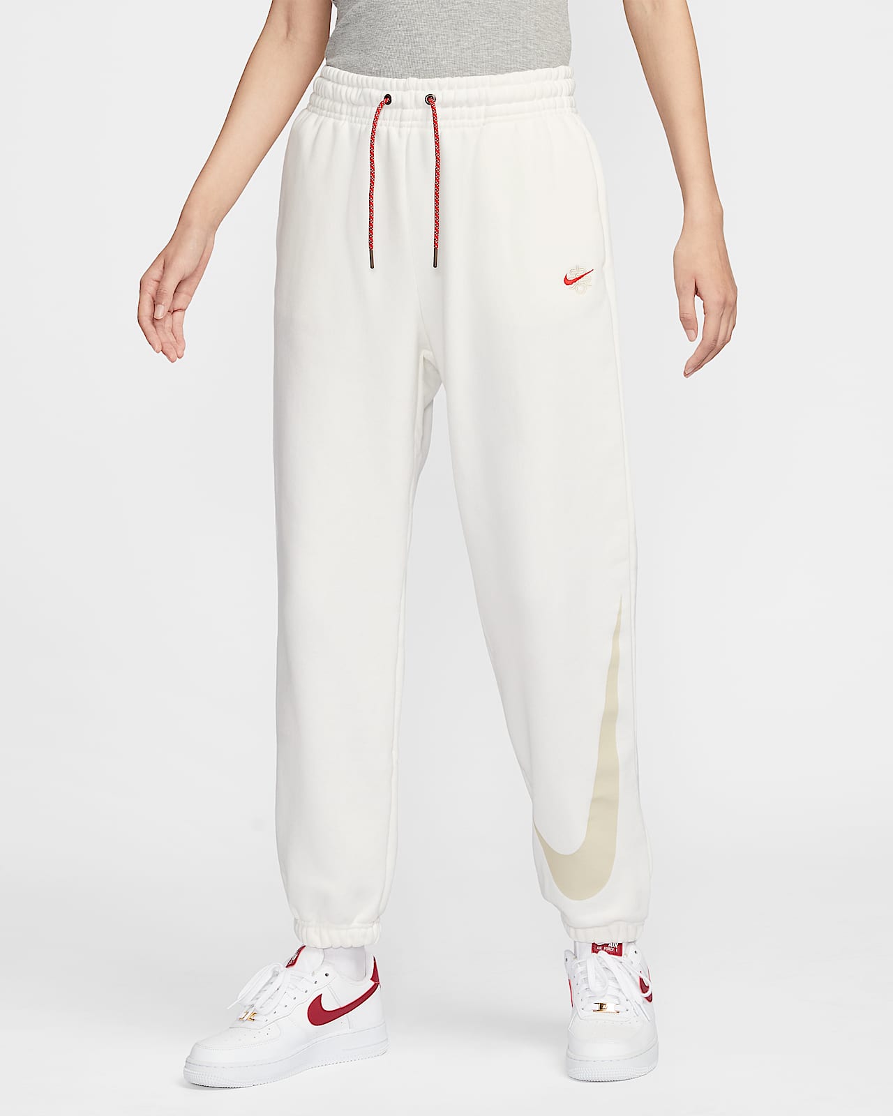 Nike Sportswear 耐克灵蛇迎新系列女子高腰 Oversize 风运动裤