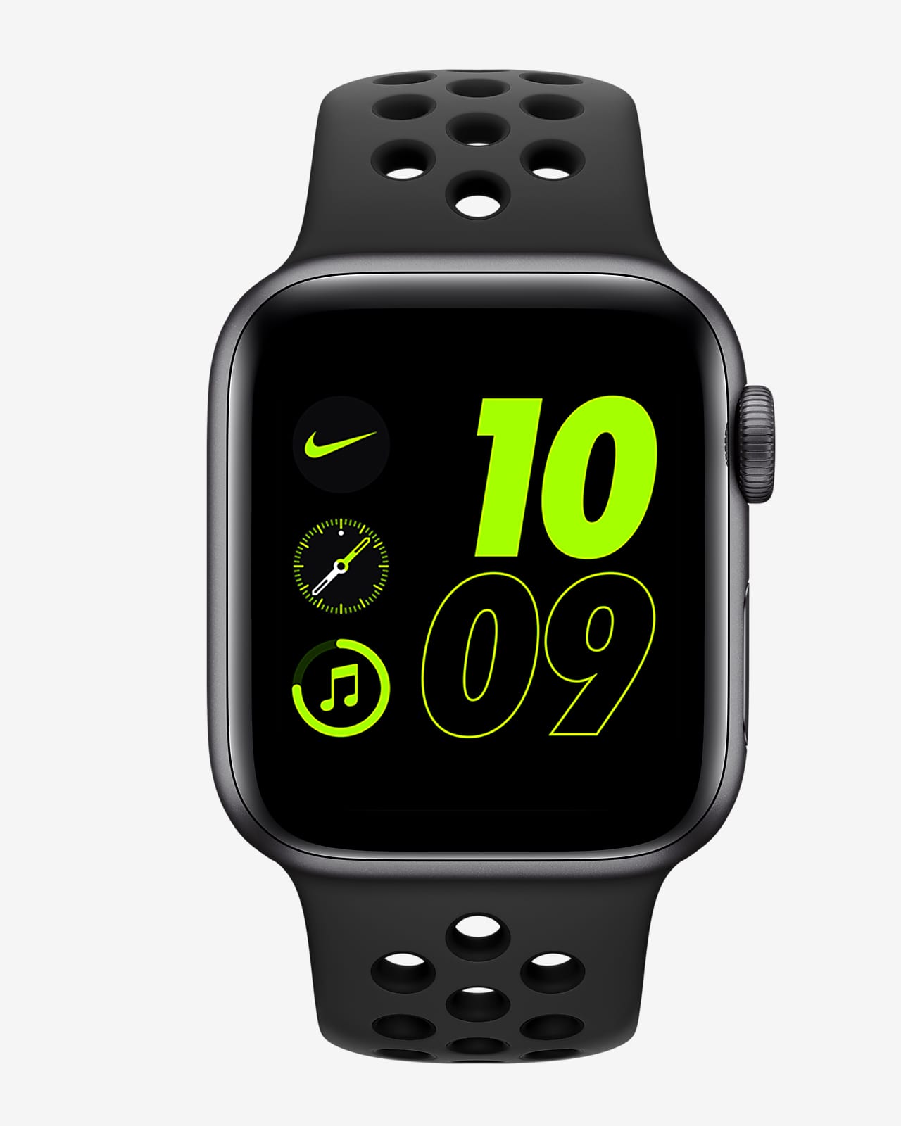 Apple Watch Nike SE（GPS + 蜂窝网络）搭配Nike 运动表带44 毫米深空 