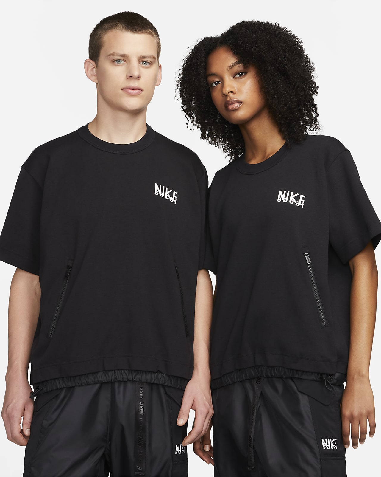 Nike x Sacai 男/女短袖上衣-NIKE 中文官方网站