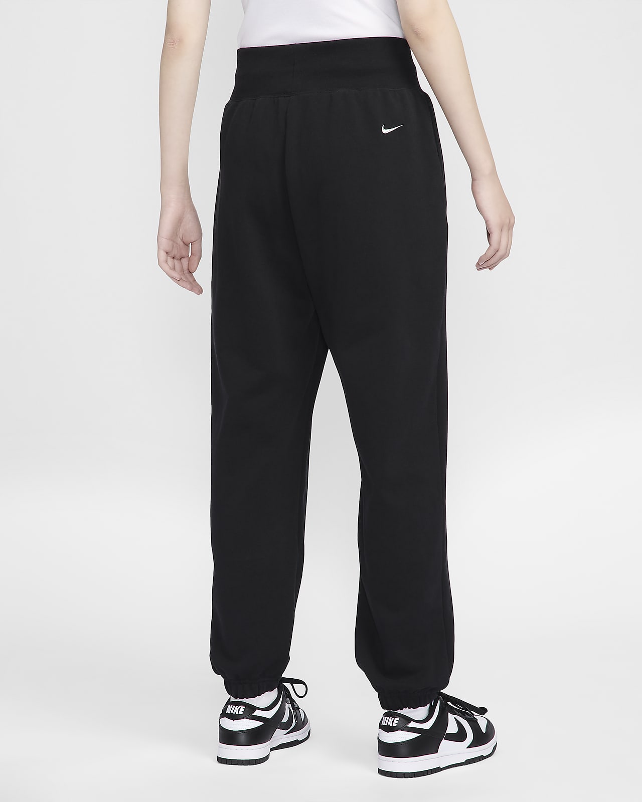 Nike Sportswear Phoenix Fleece 女子高腰Oversize 风薄绒运动裤