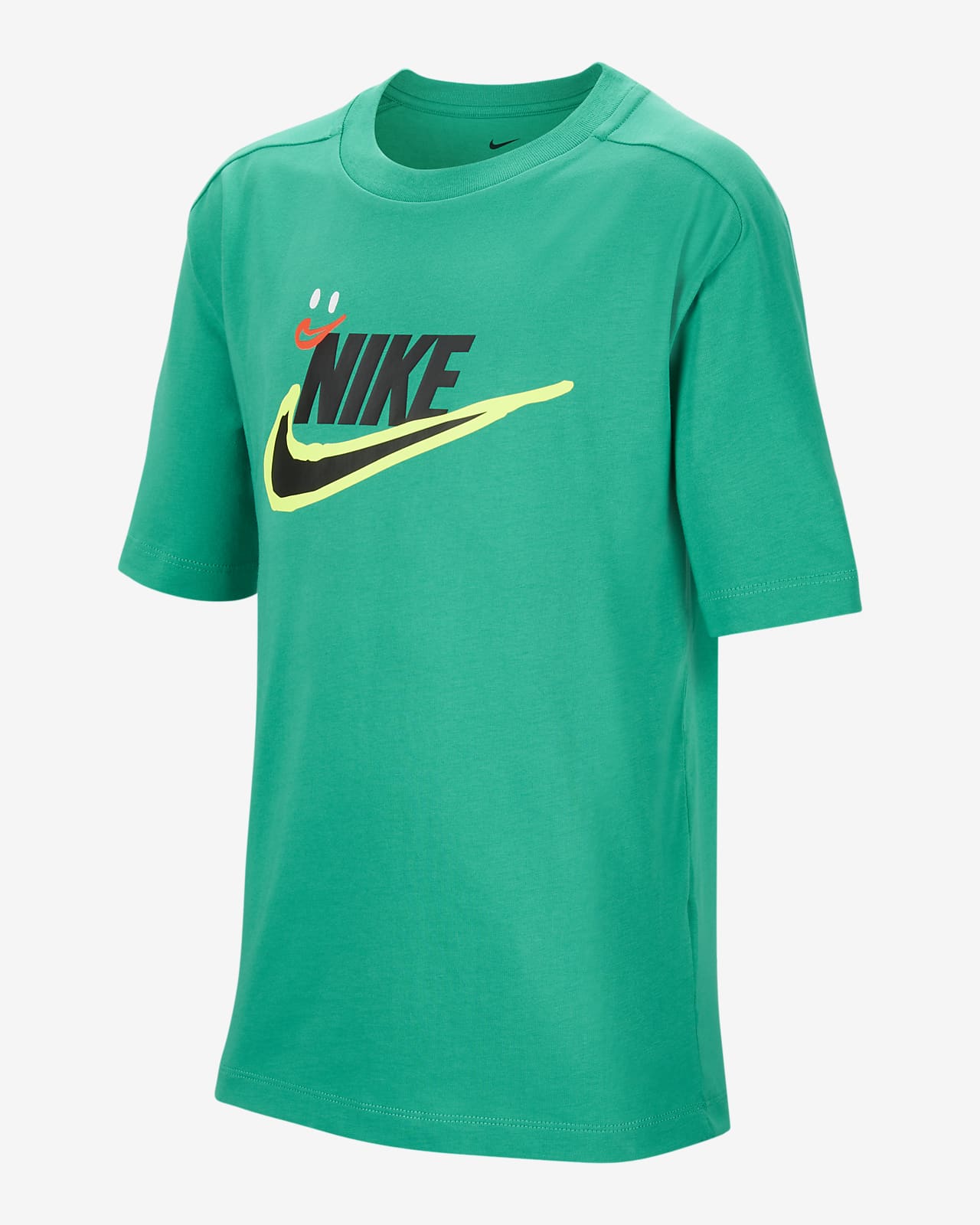 Nike Dri-FIT 大童（男孩）速干舒爽短袖训练上衣