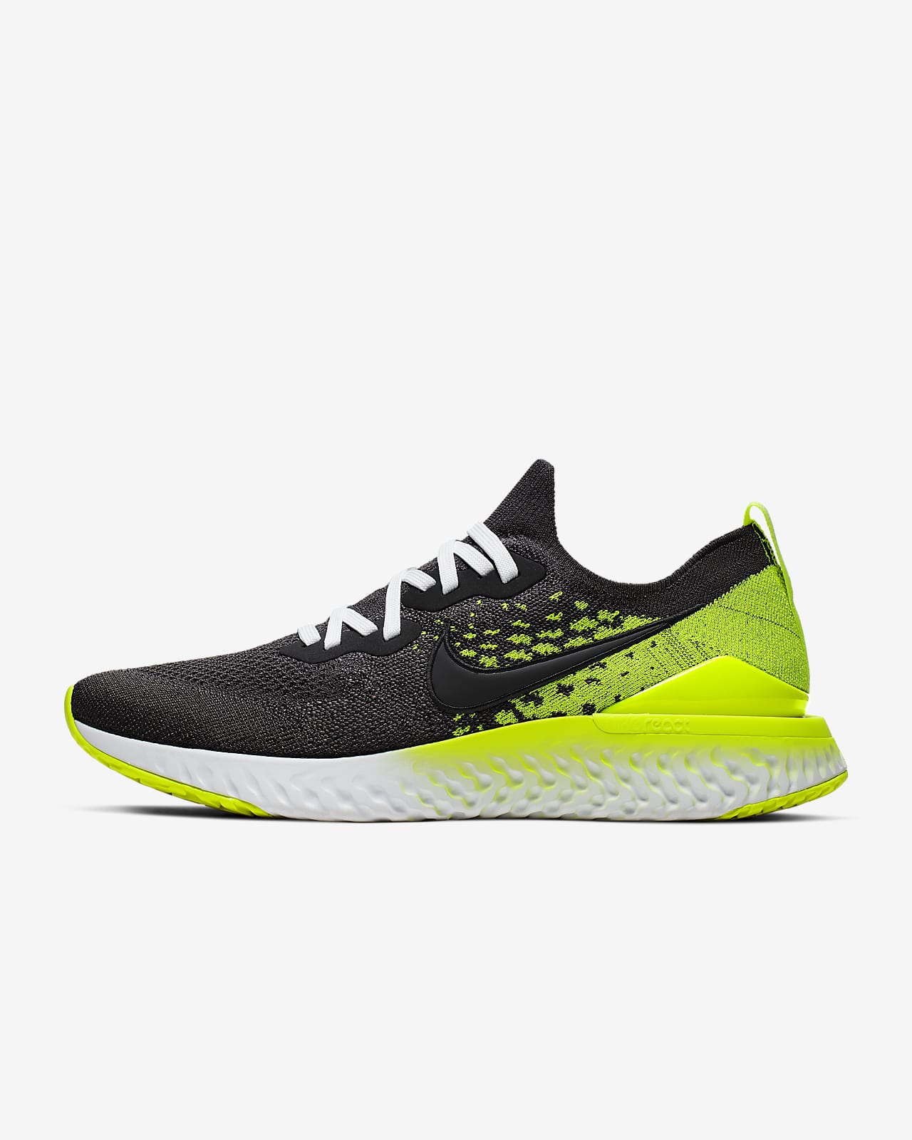 Nike Epic React Flyknit 2 男子跑步鞋