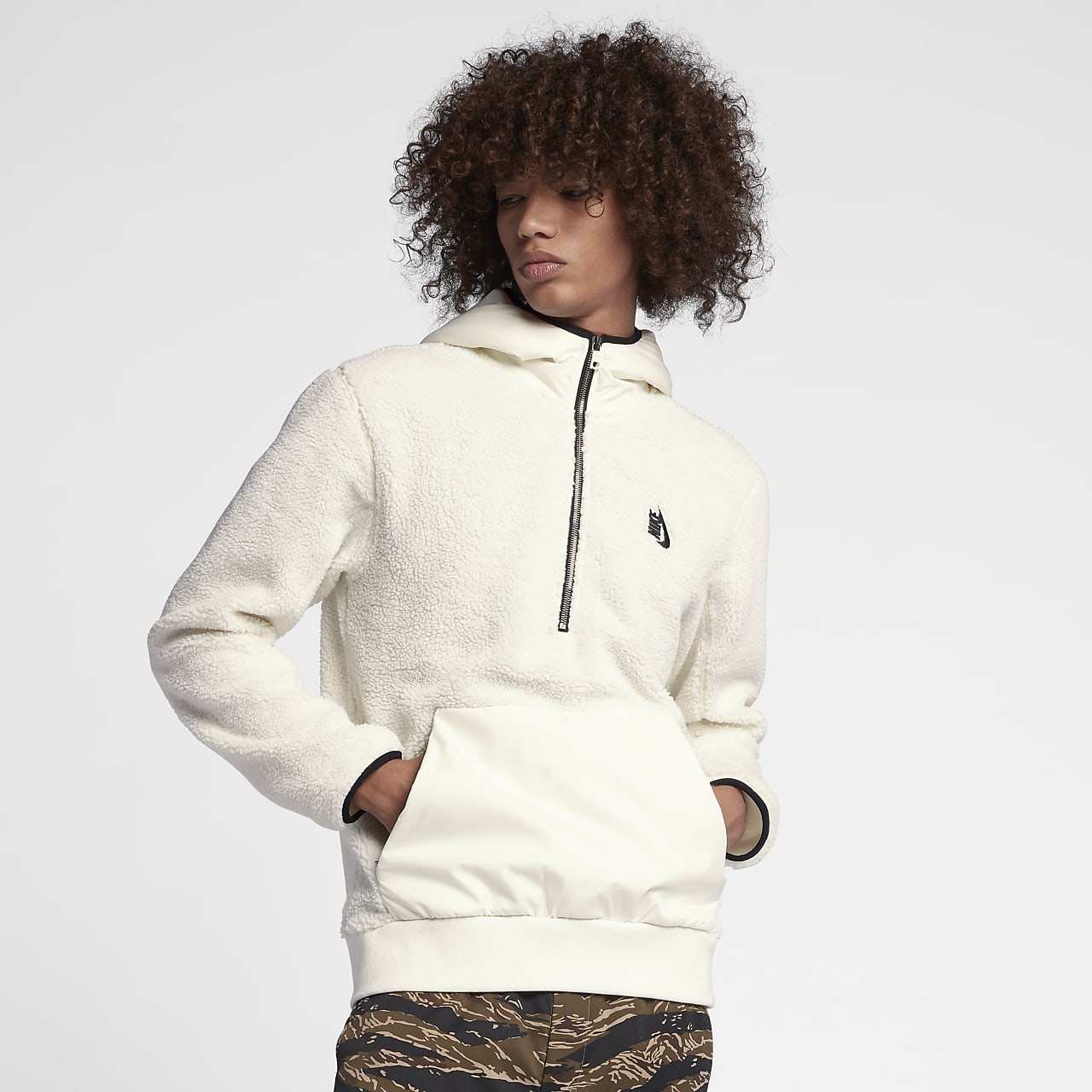 NikeLab Essentials Sherpa Fleece 男子连帽衫-NIKE 中文官方网站