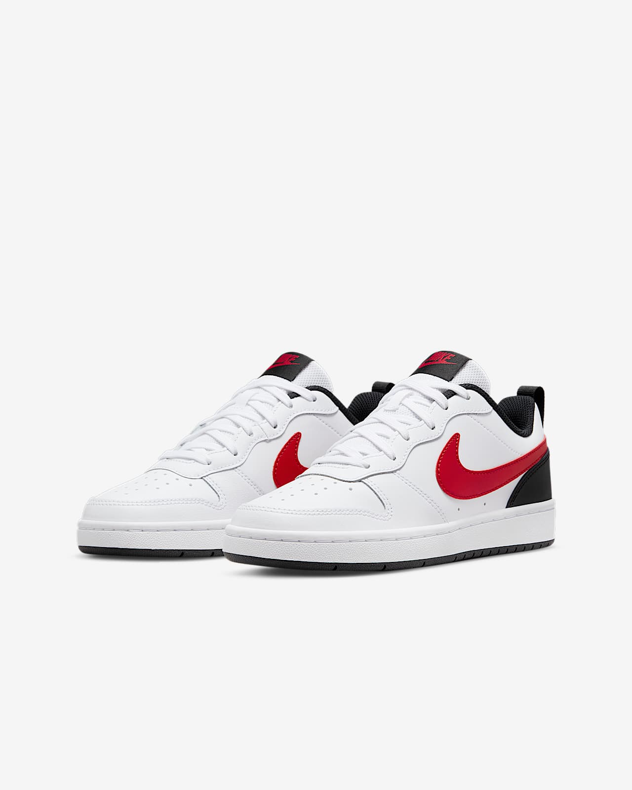 nike court borough low 2 (gs) 大童运动童鞋