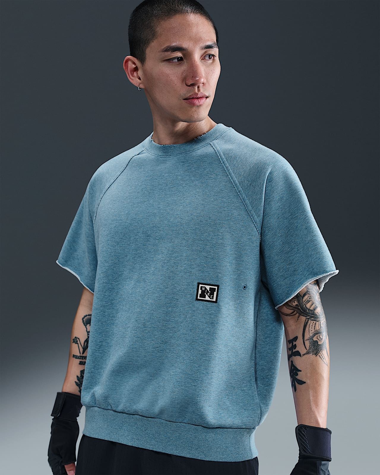 Nike Heritage Dri-FIT 男子速干针织短袖训练上衣