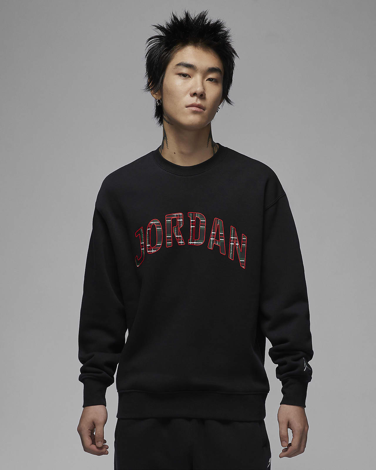 Jordan Essentials 男子加绒圆领运动衫