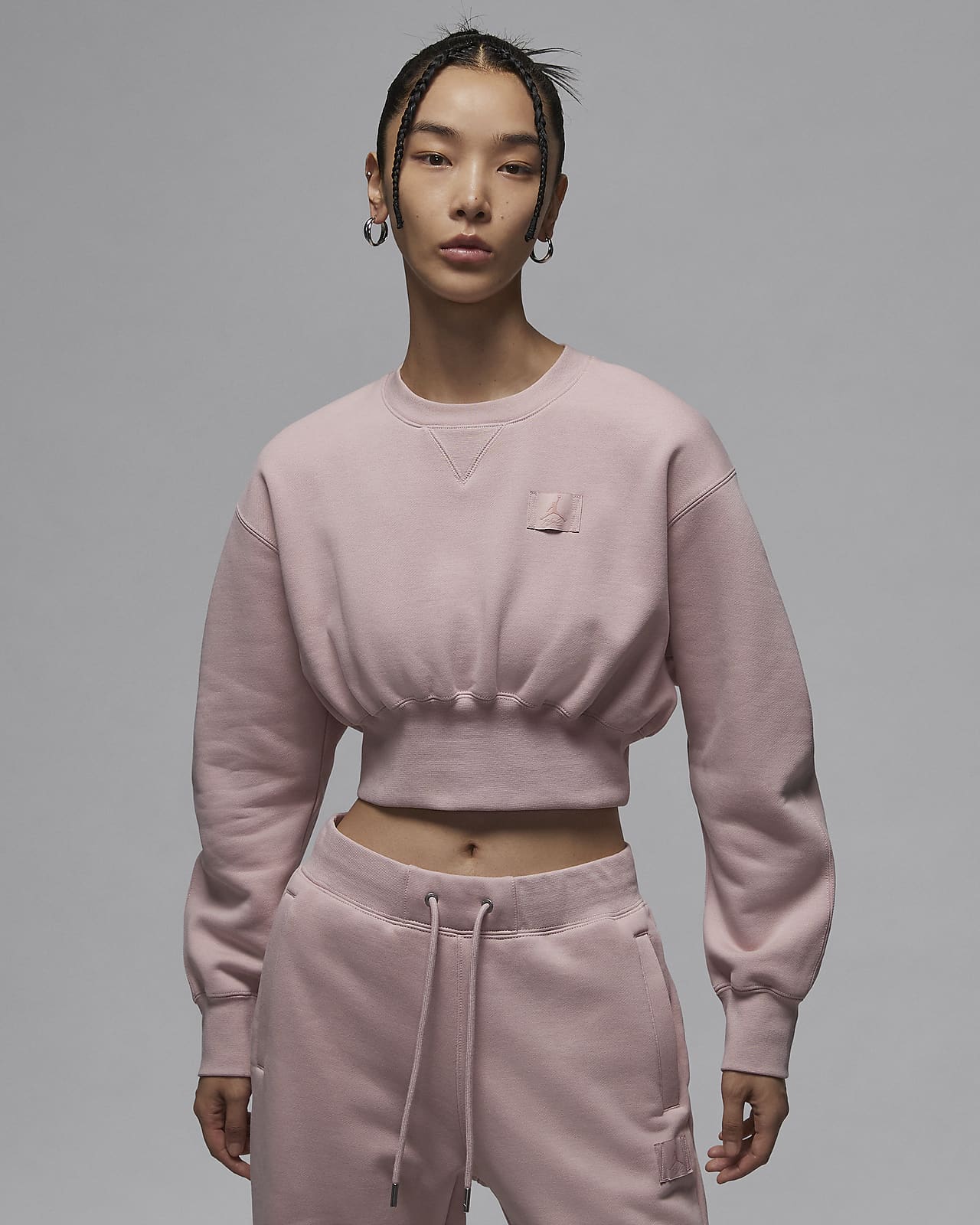 Jordan Flight Fleece 女子加绒短款运动衫