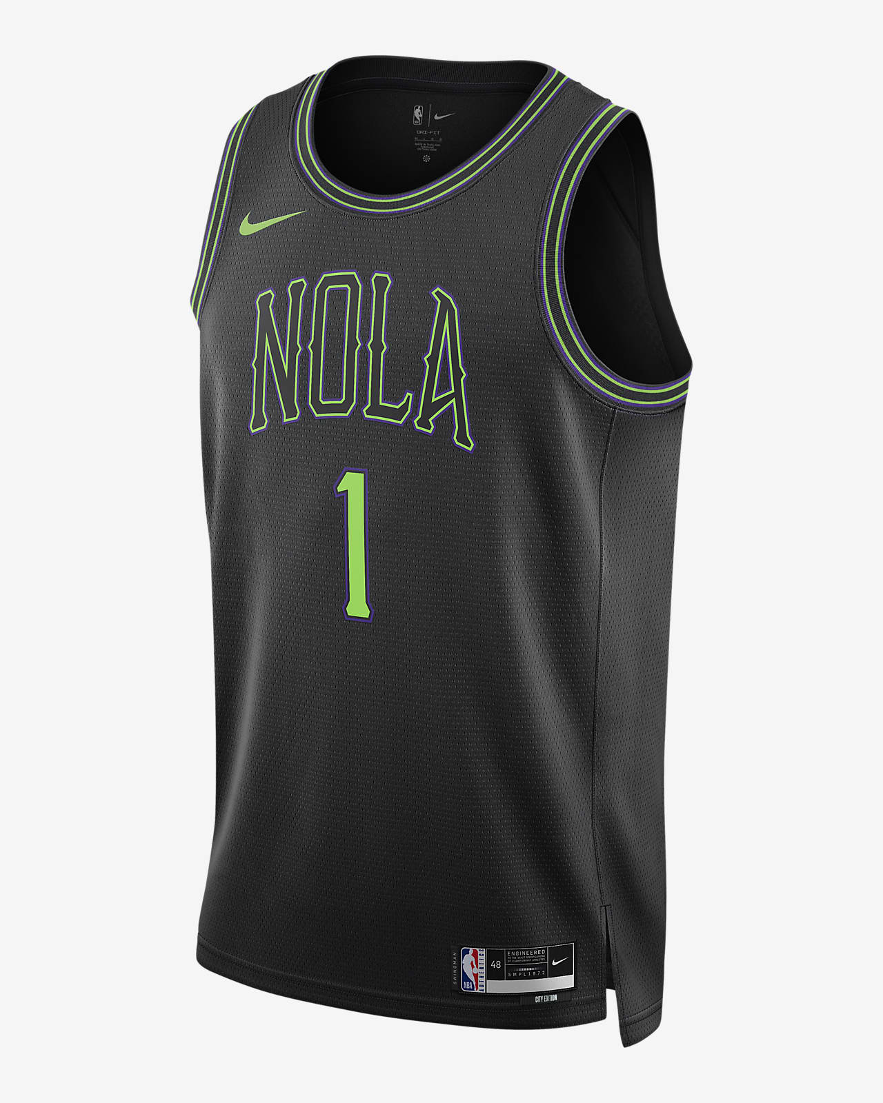 2023/24 赛季新奥尔良鹈鹕队(Zion Williamson) City Edition