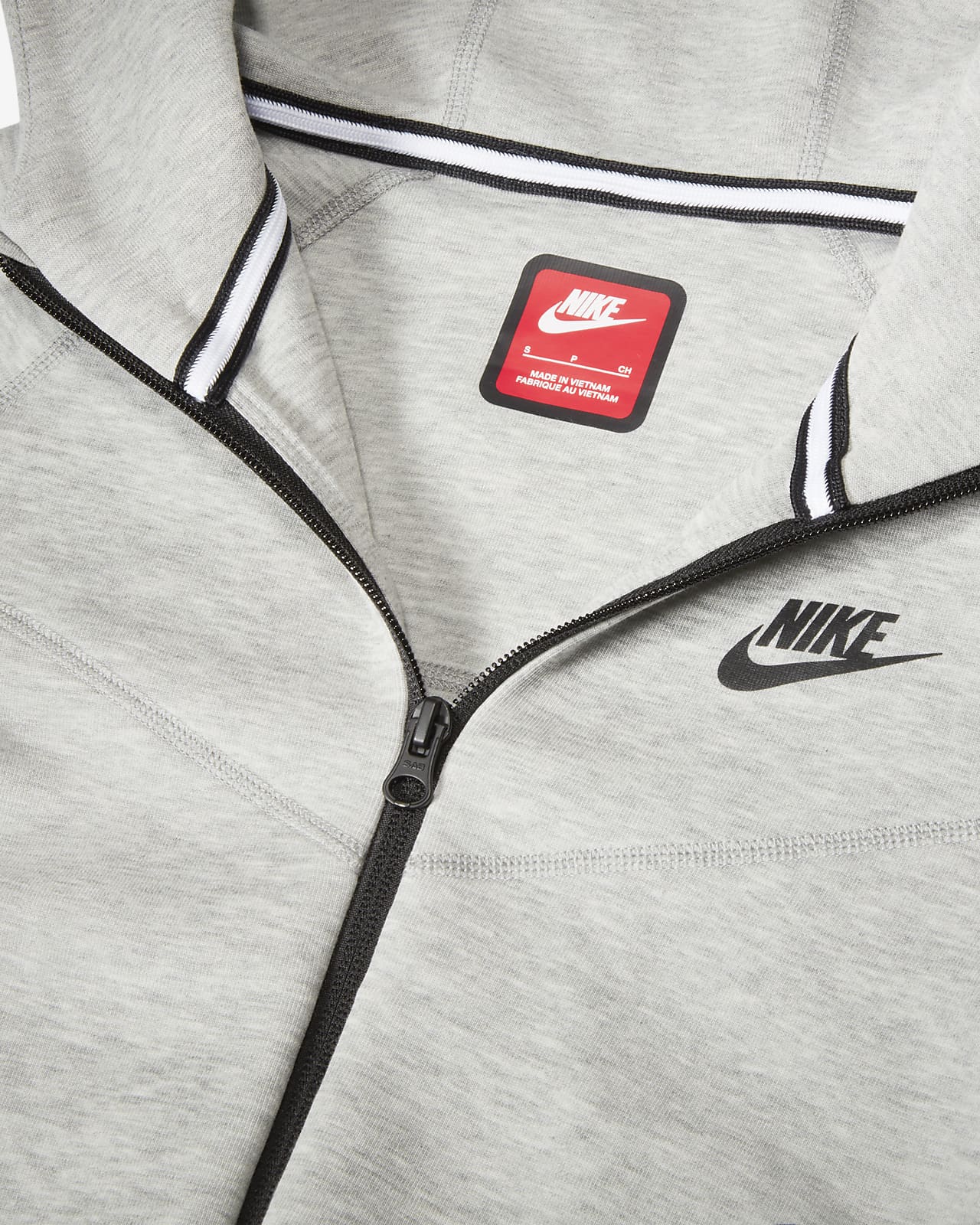 Nike Sportswear Tech Fleece 大童（男孩）全长拉链开襟连帽衫-NIKE