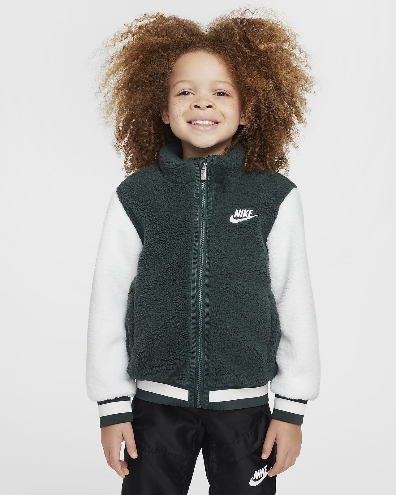 Nike 幼童仿羊羔绒夹克