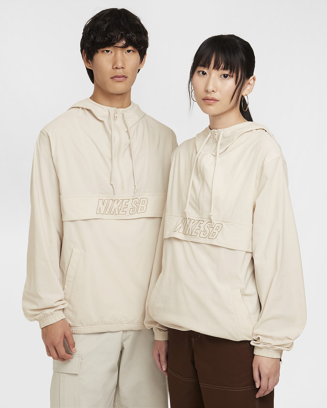Nike SB 男/女速干滑板上衣