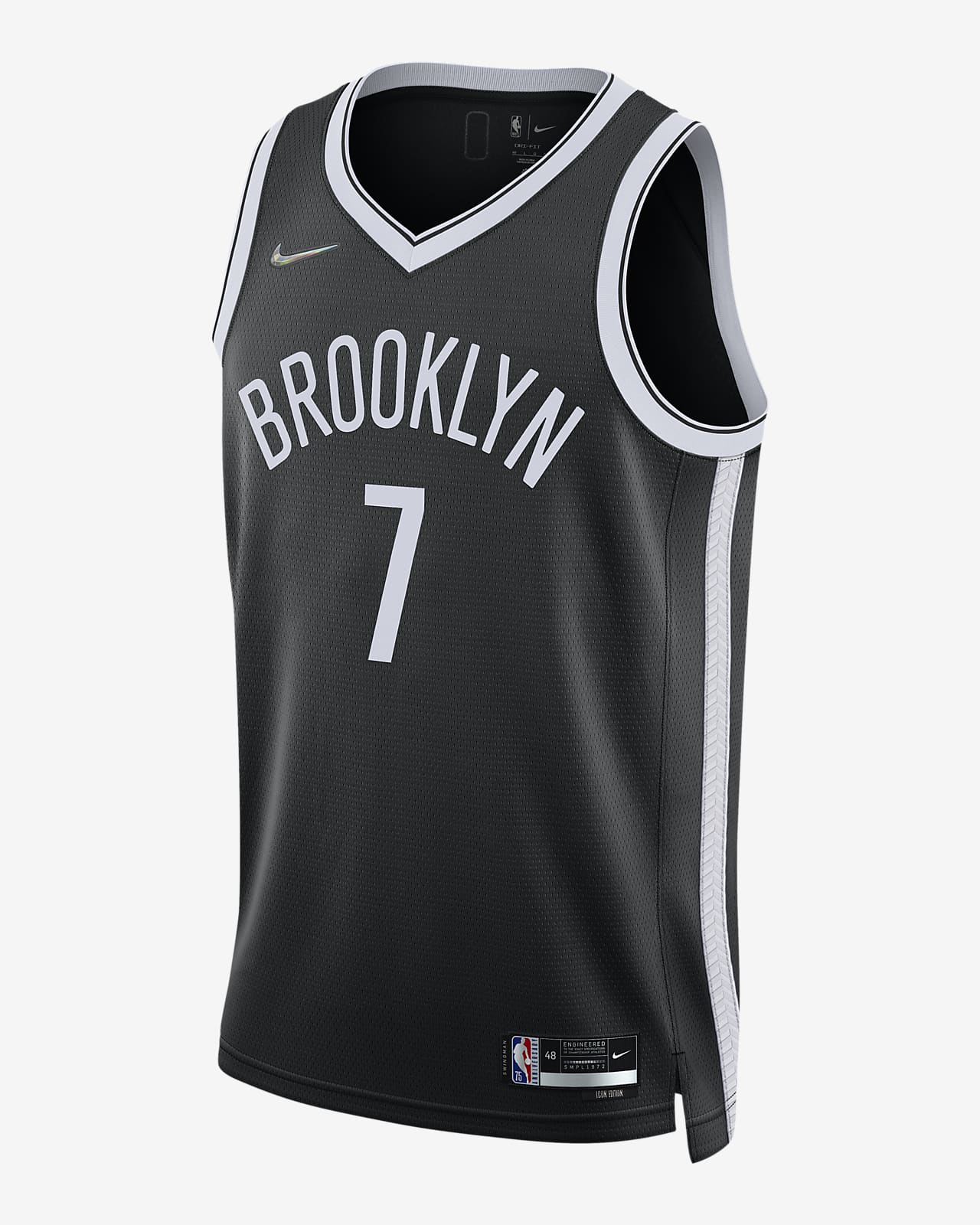 布鲁克林篮网队 Diamond Icon Edition Nike Dri-FIT NBA Swingman Jersey 男子球衣