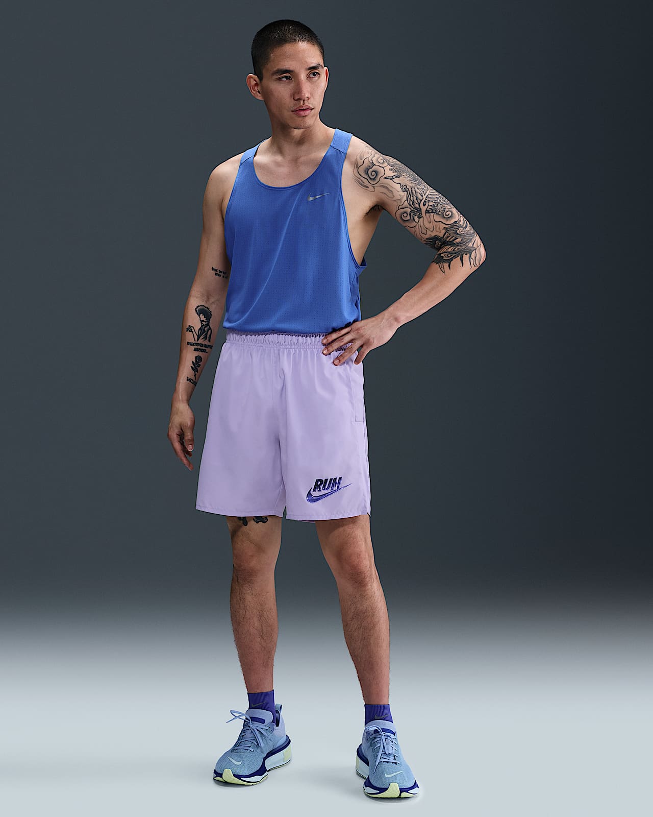 Nike Challenger Run Energy Dri-FIT 男子速干跑步短裤（无衬裤）
