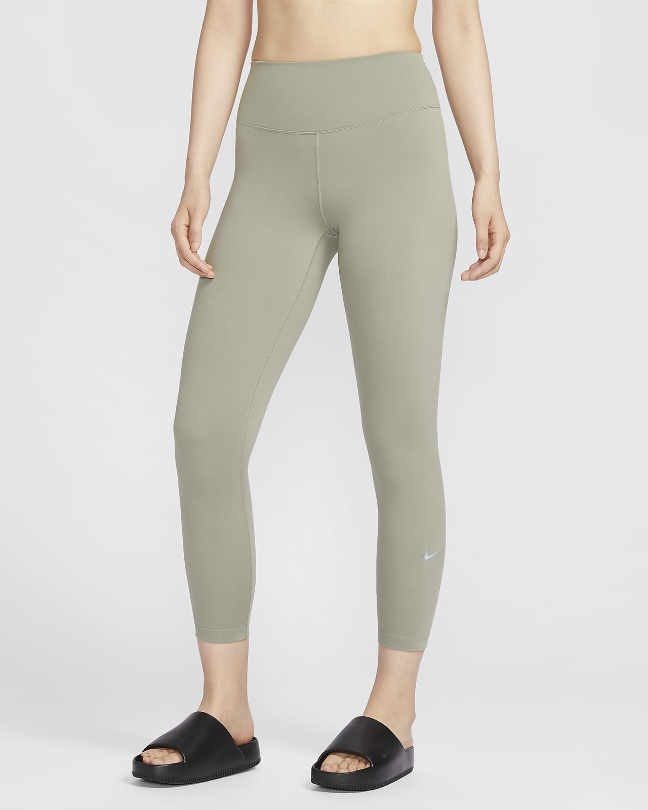 Nike One 女子透气速干高腰九分紧身裤