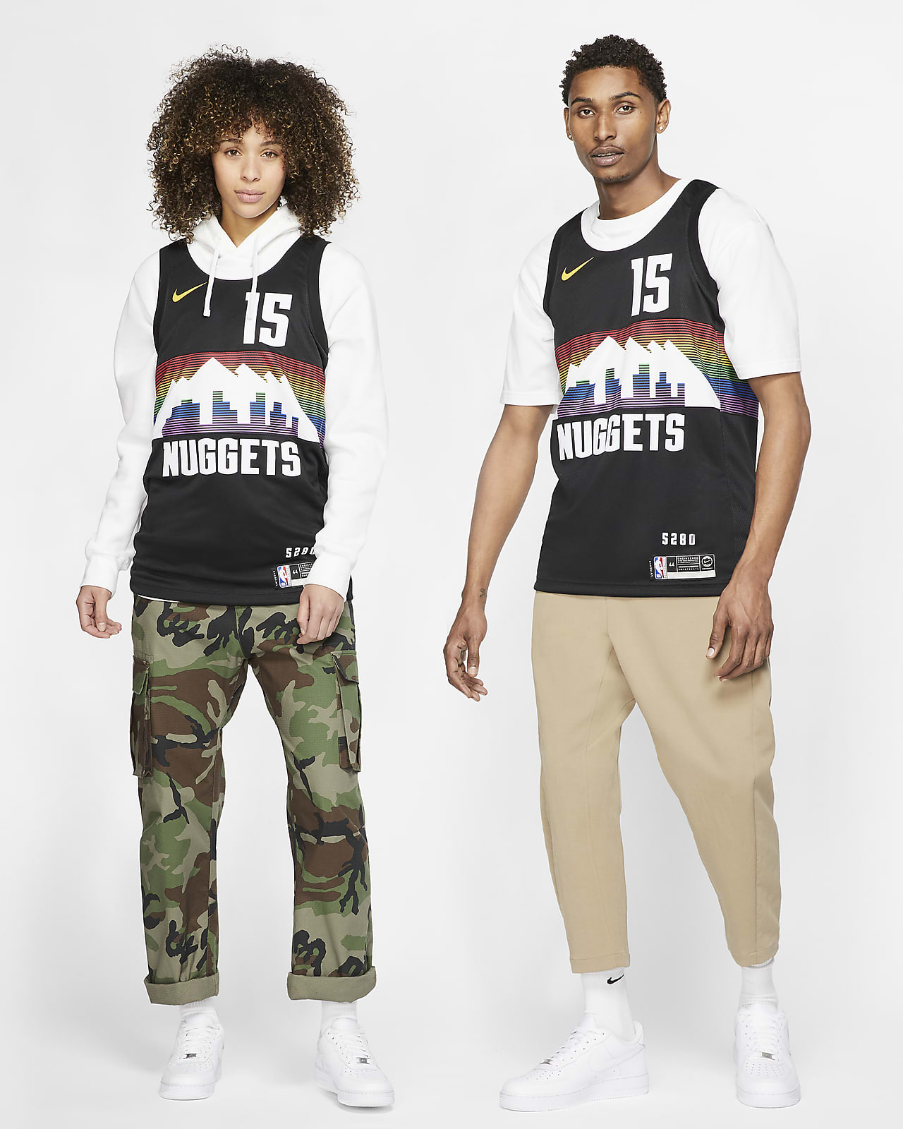 丹佛掘金队 (nikola jokic) – city edition nike nba swingman