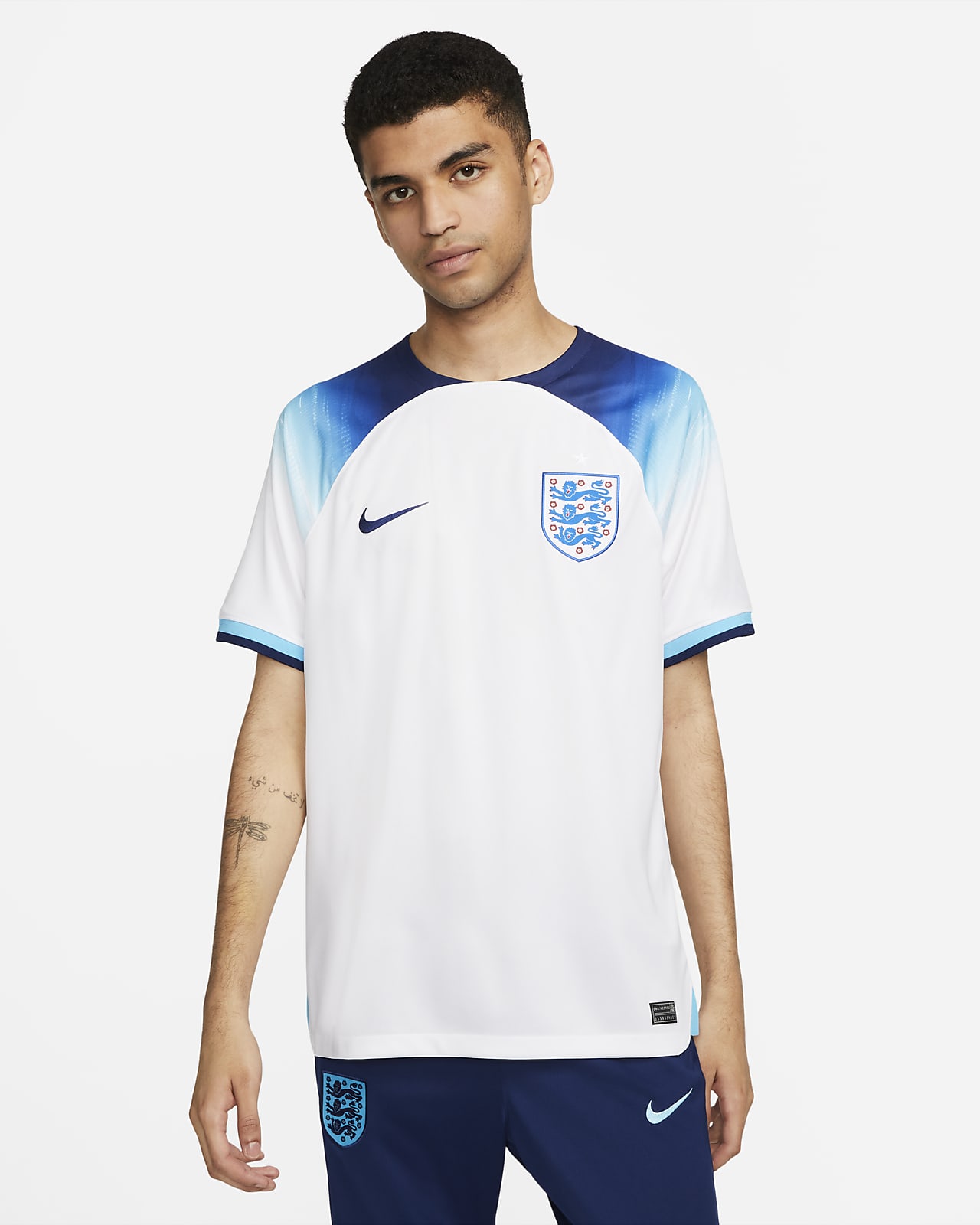 2022/23 赛季英格兰队主场球迷版 Nike Dri-FIT 男子足球球衣