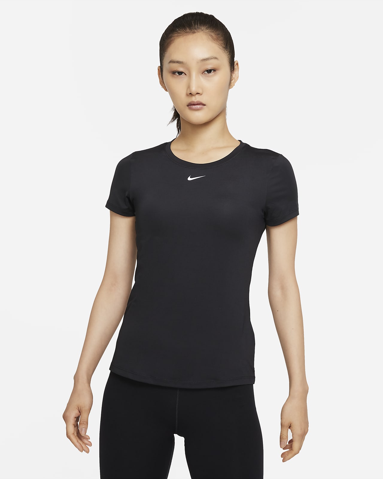 Nike Dri-FIT One 女子速干修身版型短袖上衣