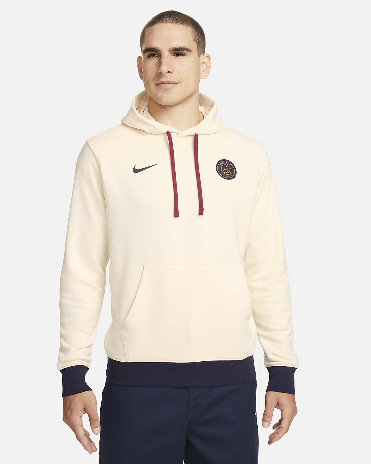 巴黎圣日耳曼 Club Fleece Nike 男子足球连帽衫