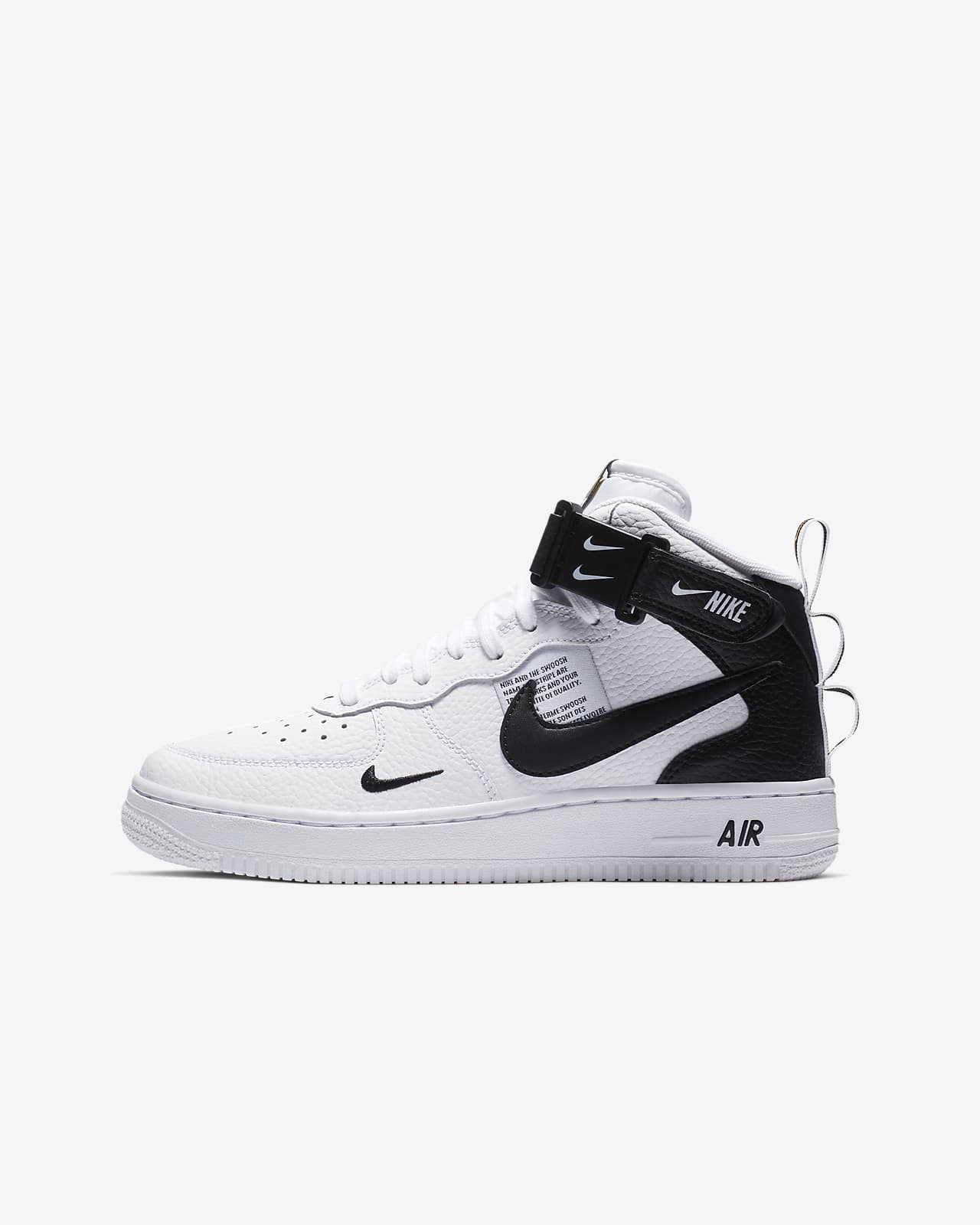 Nike Air Force 1 Mid LV8 (GS) 大童运动童鞋-NIKE 中文官方网站