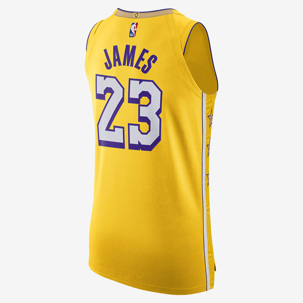 洛杉矶湖人队(LeBron James) – City Edition Nike NBA Authentic