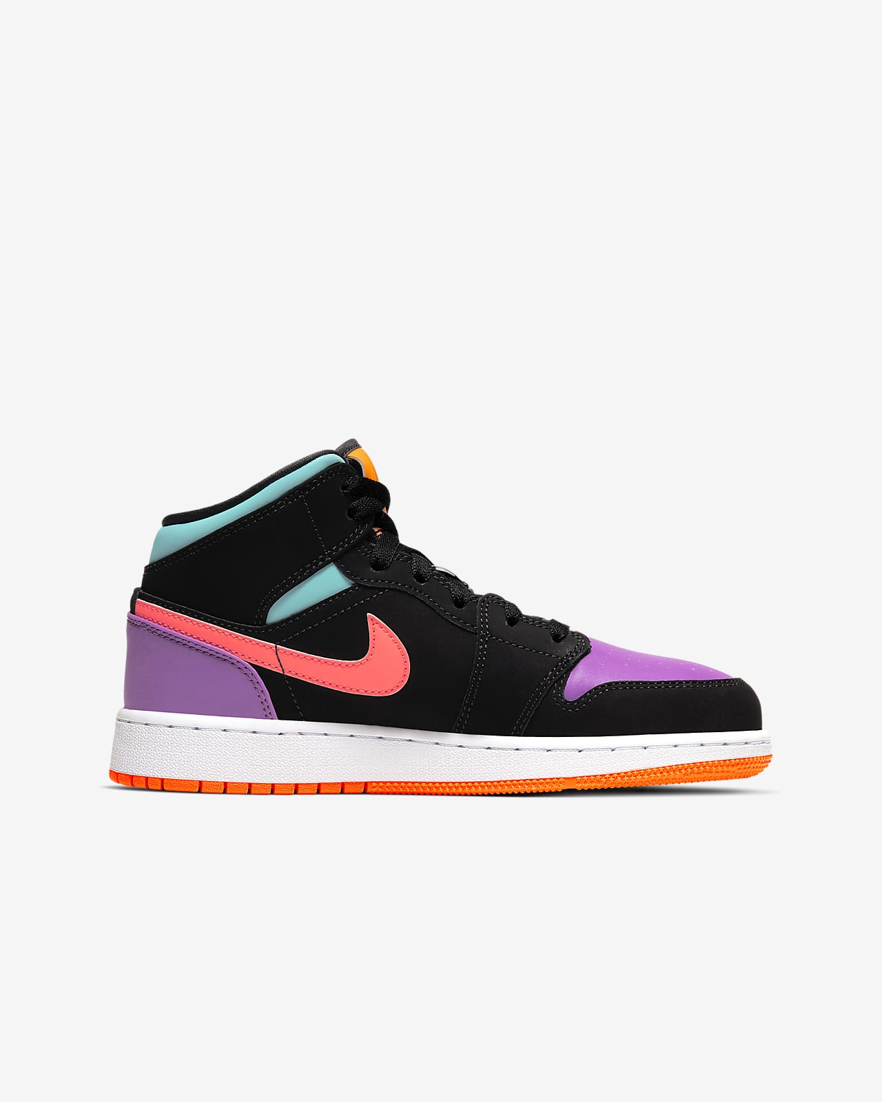 air jordan 1 mid (gs) 大童运动童鞋